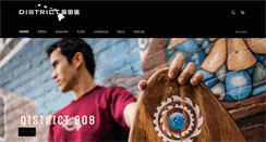 Desktop Screenshot of district808.com